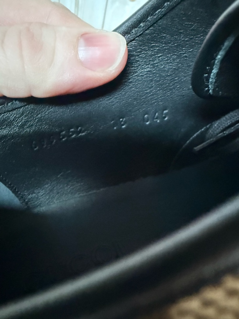 Gucci Monogram Jumbo Maxi GG Lace Up Derby Camel Ebony/Black Sz 13G / 13.5US - Picture 11 of 13